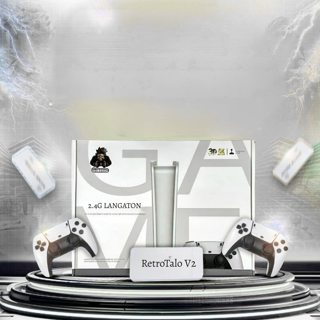 RetroTalo V2 – Yhdistä televisioon ja pelaa heti